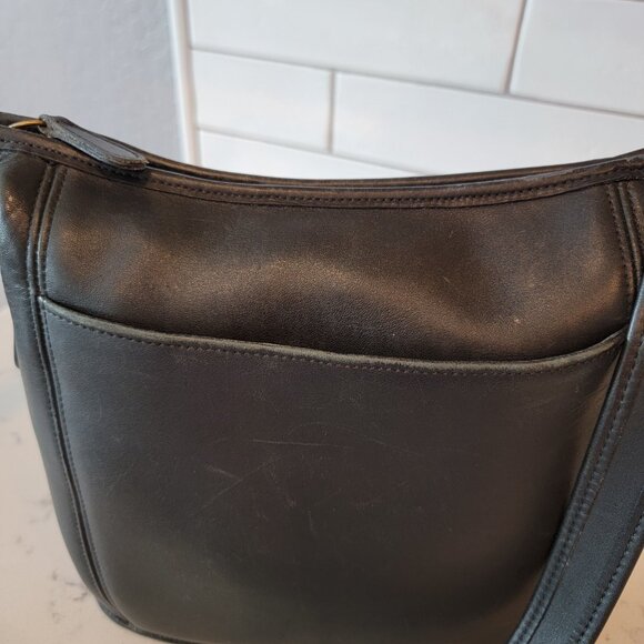 Coach Slim Duffle Bag (Black) - Original Vintage Bag - Picture 3 of 11